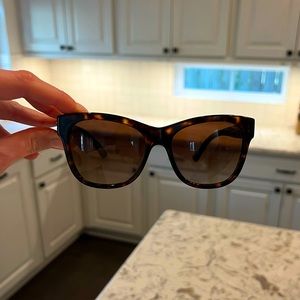 Tortoise Chanel sunglasses